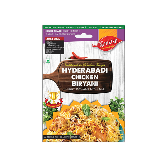 Nimkish Hyderabadi Chicken Biryani 40g