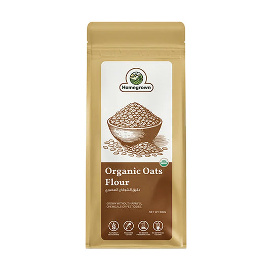 Homegrown Organic Oats Flour 500g