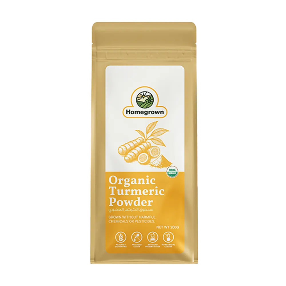 Homegrown Organic Turmeric Powder 200g