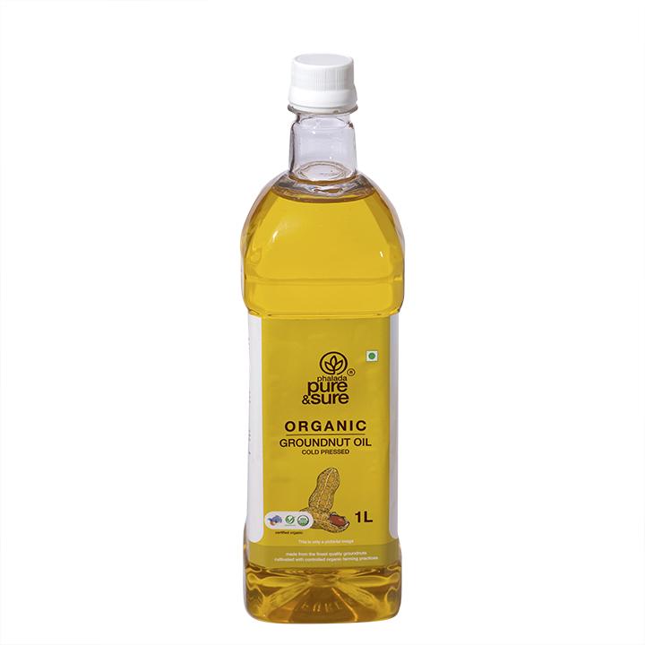 Organic Groundnut oil 1ltr.