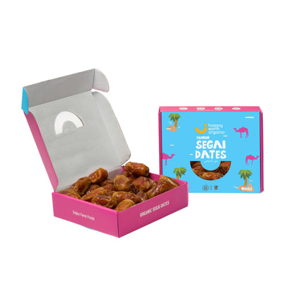 Organic Segai Whole Dates-500g
