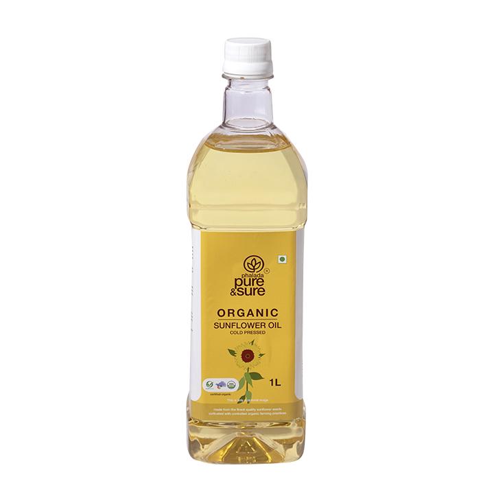 Organic Sunflower oil 1ltr