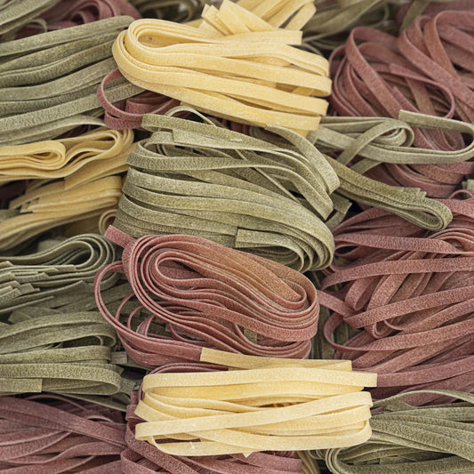 Organic Tricolor Tagliatelle (100g)