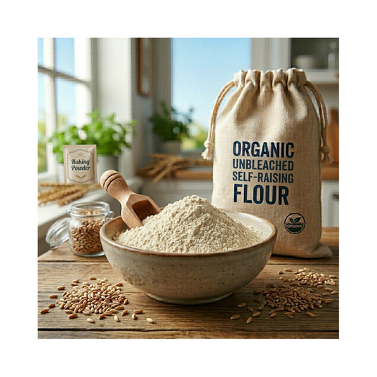 Organic Unbleached Self-Raising Flour