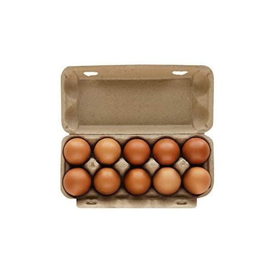 Organic chicken eggs-12pcs(Brown)