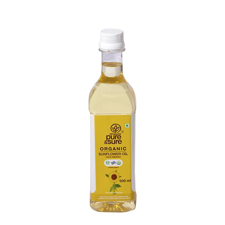 Organic Sunflower oil 500ml