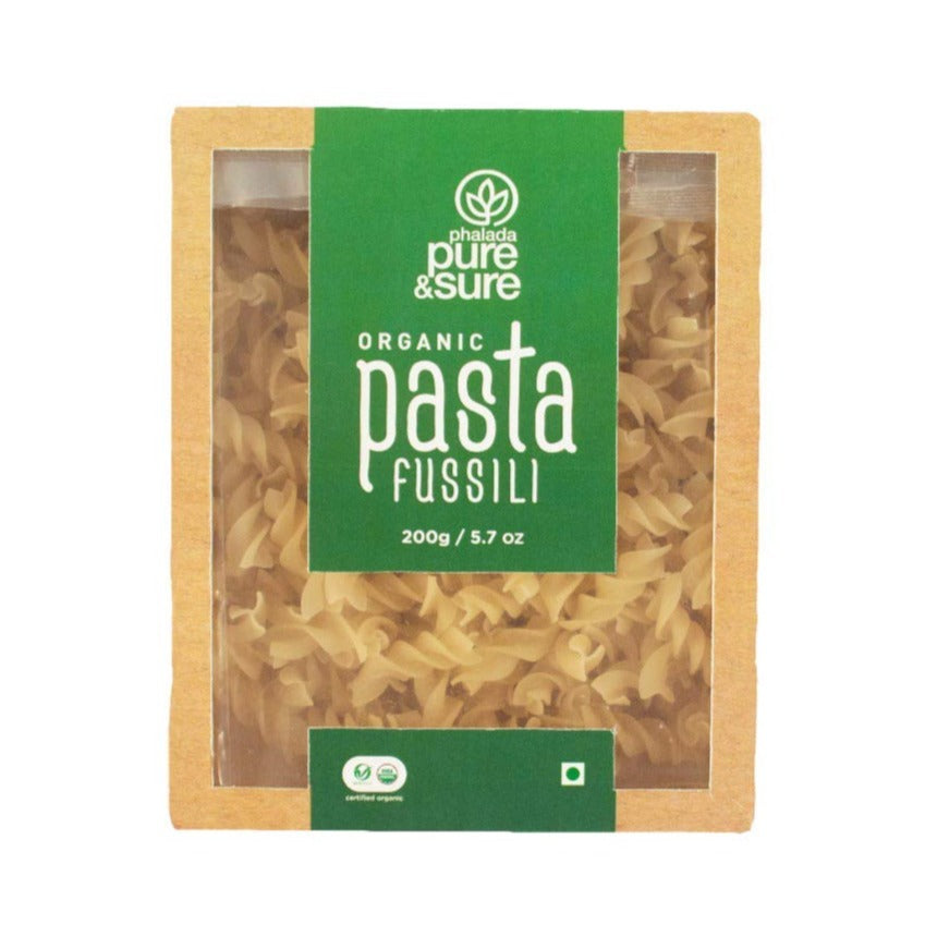 Organic Fusilli Pasta 200gm