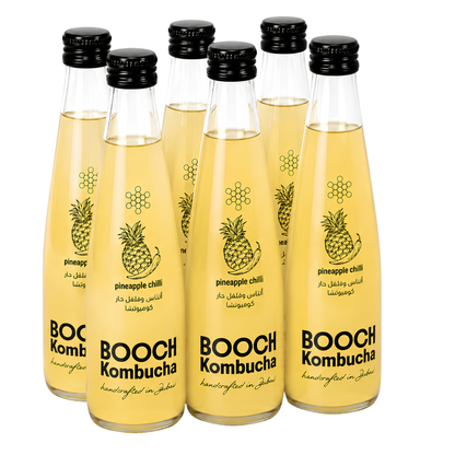 Kombucha (Pineapple Chili)-300ml Pack Of 6