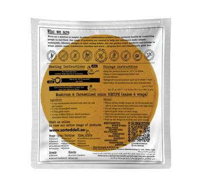 Pumpkin Wrap with Pea Protein – 8.8gms Protein | Gluten Free | Pack of 4