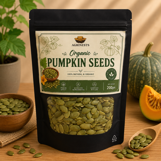 Organic Pumpkin Seeds 200gm