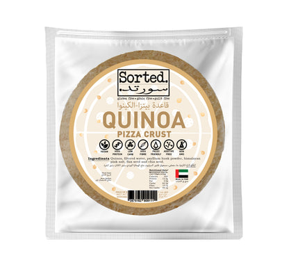 Quinoa Pizza Crust – 12.2gms Protein | High Fiber | Gluten Free | Pack of 2