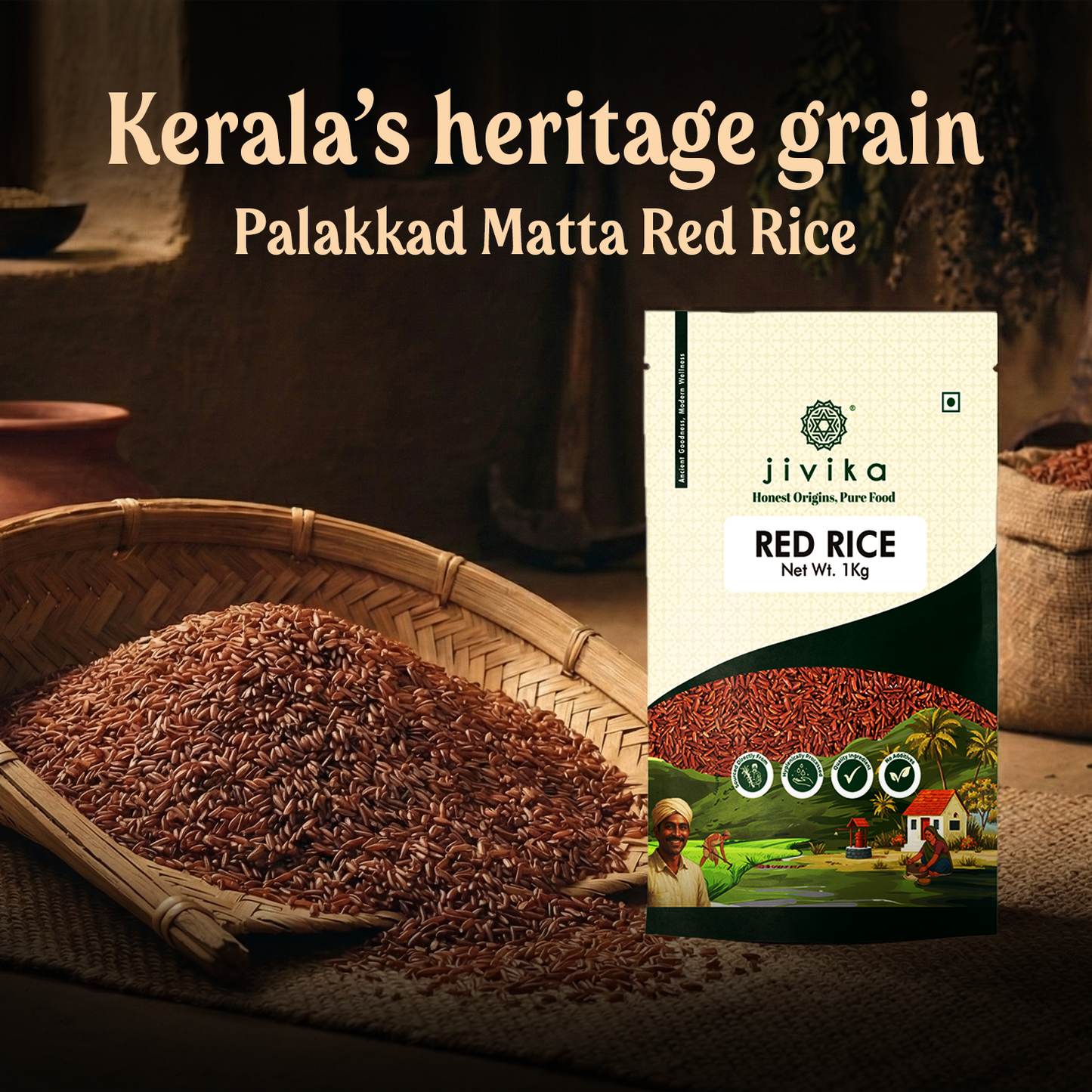 Jivika Red Rice 1kg