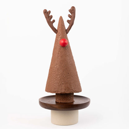 Reindeer Chocolate Centrepiece 400g.