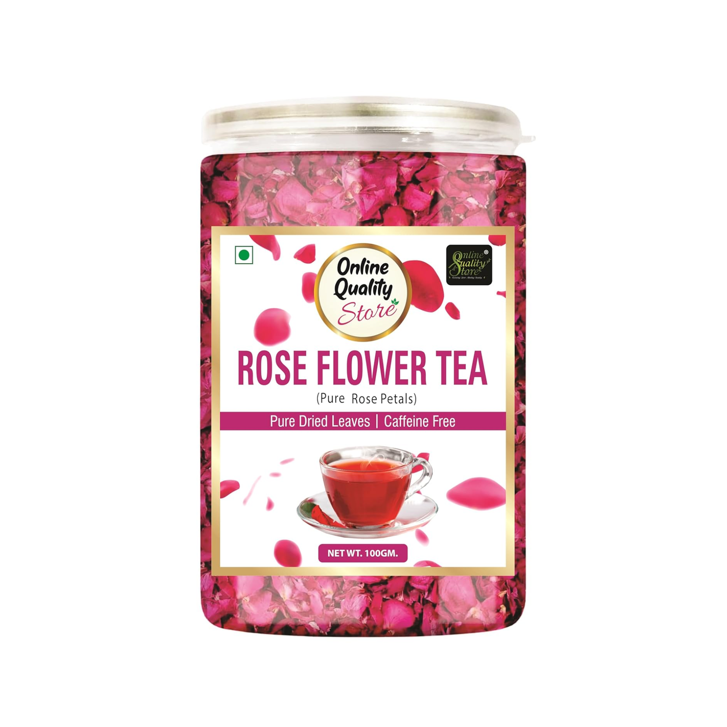 Online Quality Store Rose Flower Tea-100g