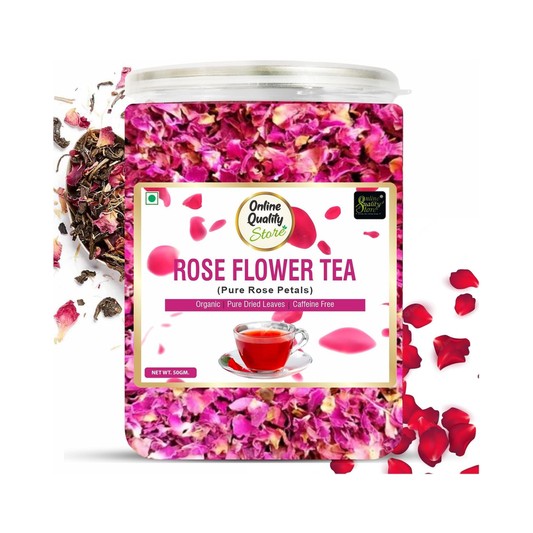 Online Quality Store Organic Rose Flower Tea-50g