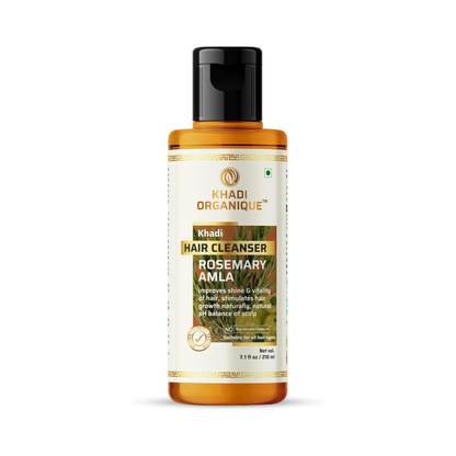Khadi Organique Rosemarry Amla Hair Cleanser 210ml