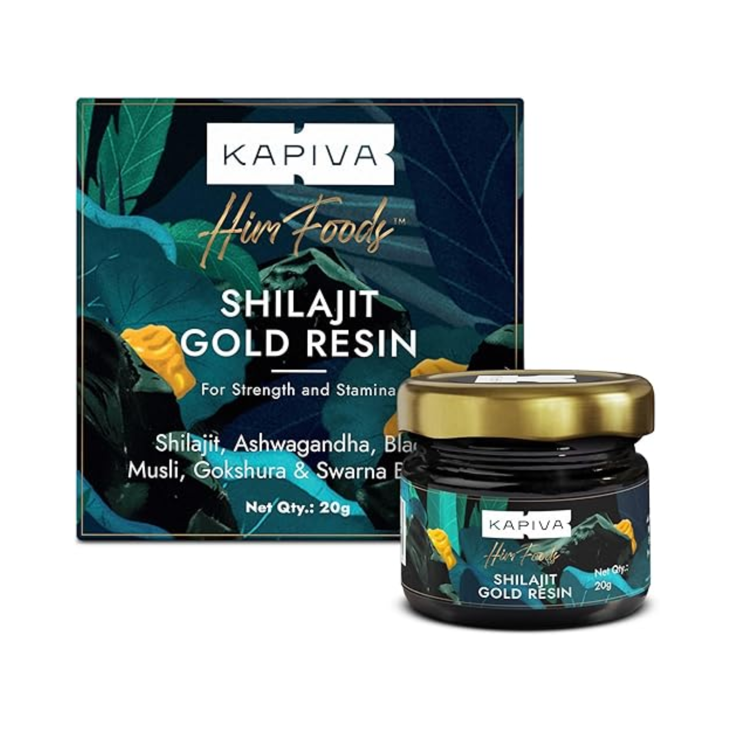 Kapiva Shilajit/Shilajeet Gold Resin - 20g