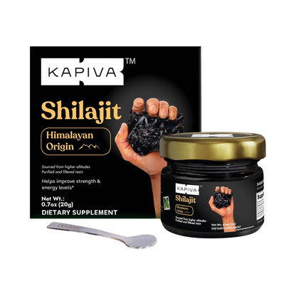 Kapiva Himalayan Shilajit/Shilajeet Resin 20g
