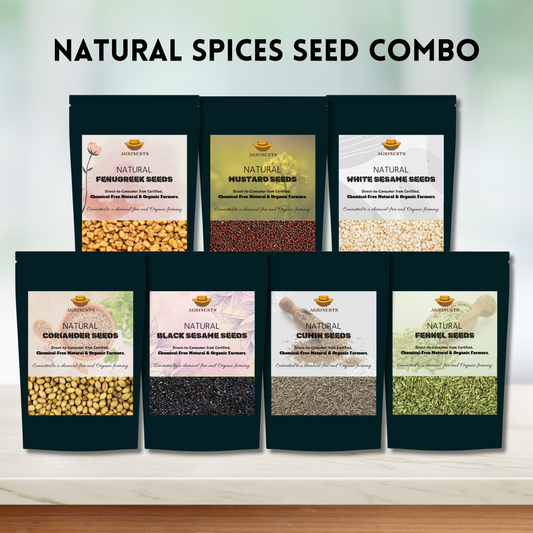 Natural Spices Seeds Combo Pack