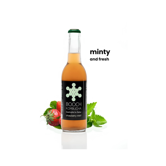 Kombucha (Strawberry Mint)-300ml