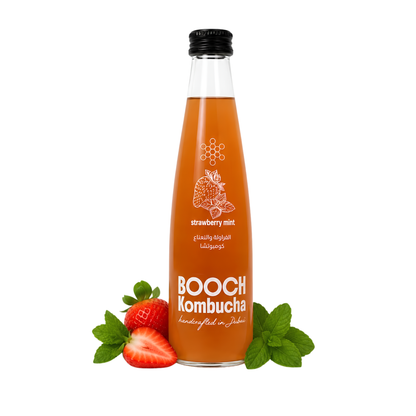 Kombucha (Strawberry Mint)-300ml Pack Of 6