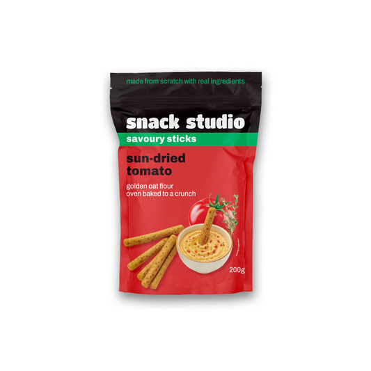 Snack Studio Sun Dried Tomato Savoury Sticks 200g
