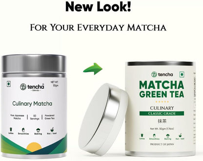 Tencha Culinary Classic Grade Matcha Jar 50g