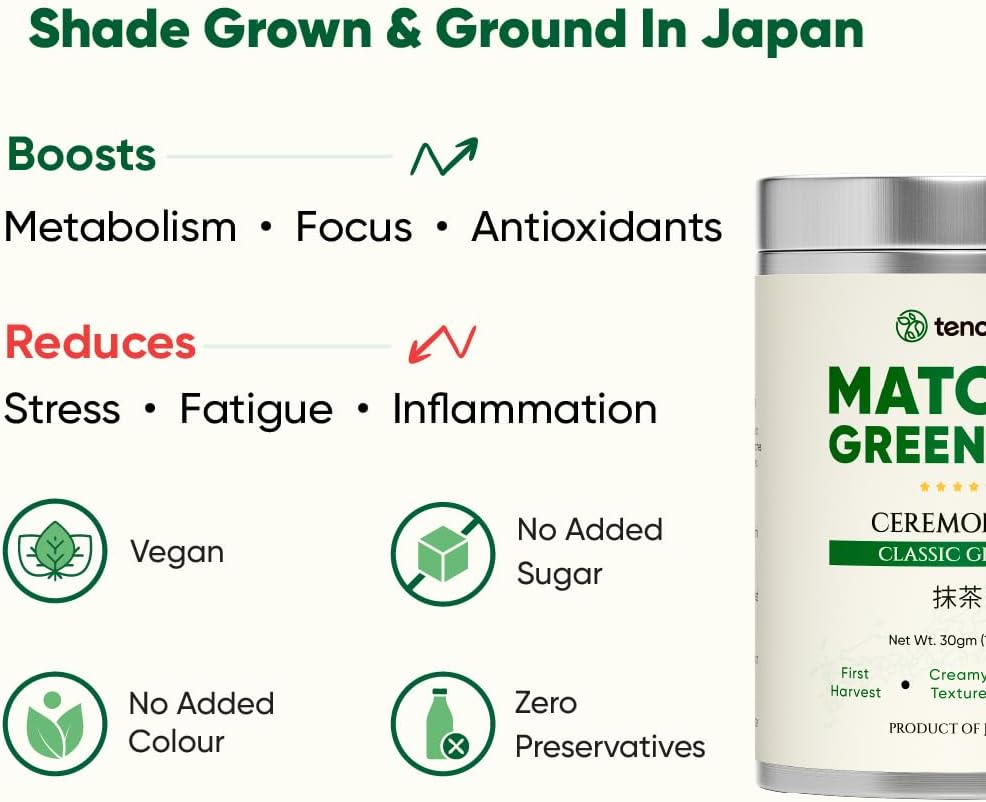 Tencha Ceremonial Matcha Jar 30g