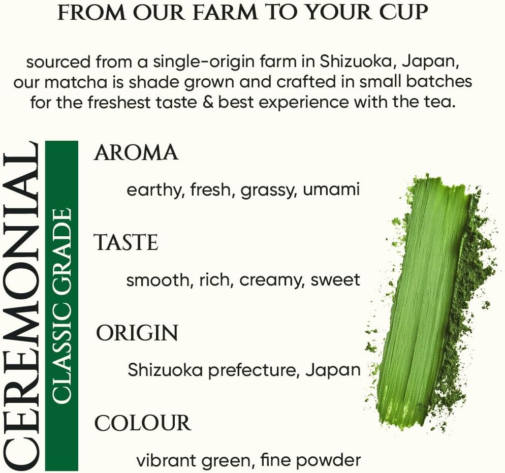 Tencha Ceremonial Matcha Jar 30g