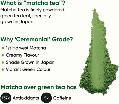 Tencha Ceremonial Matcha Jar 30g