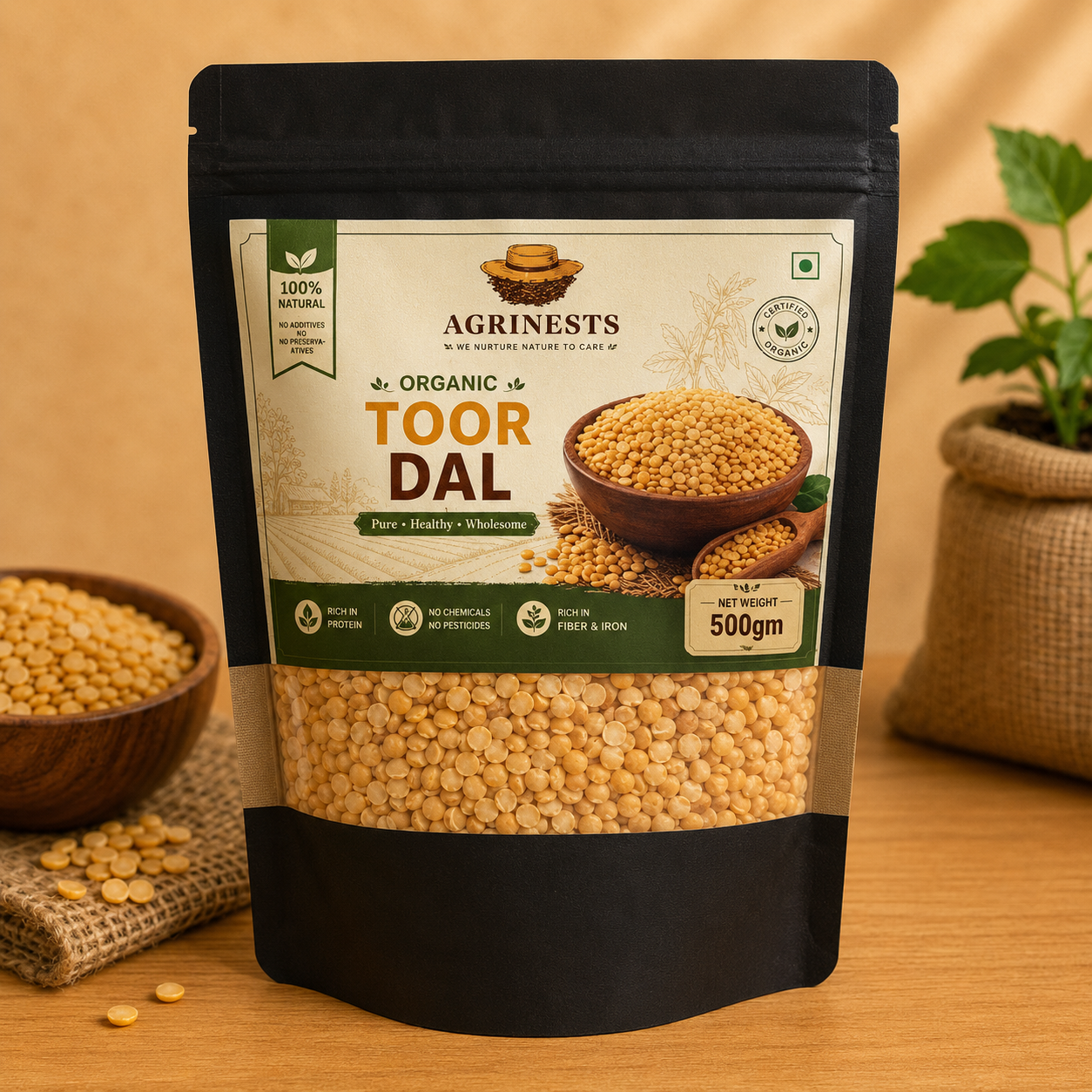 Organic Toor Dal