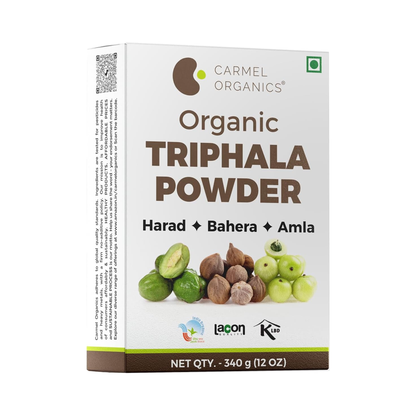 Carmel Organics Organic Triphala Powder 340g