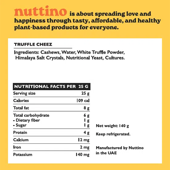 Nuttino Truffle Cheese 140g