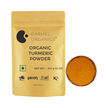 Carmel Organics Turmeric Powder 340g