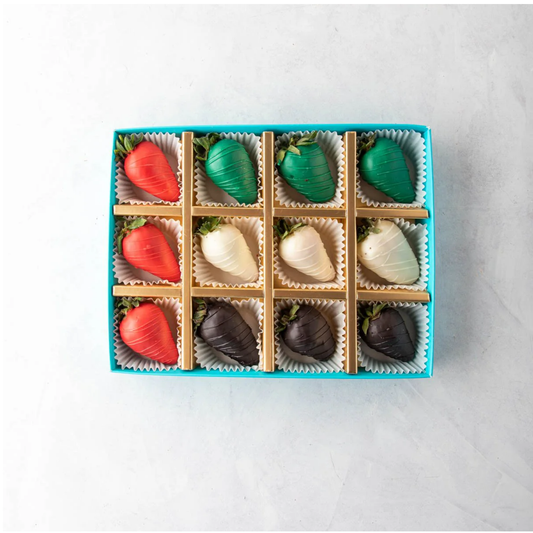 UAE National Flag Strawberries 12pcs