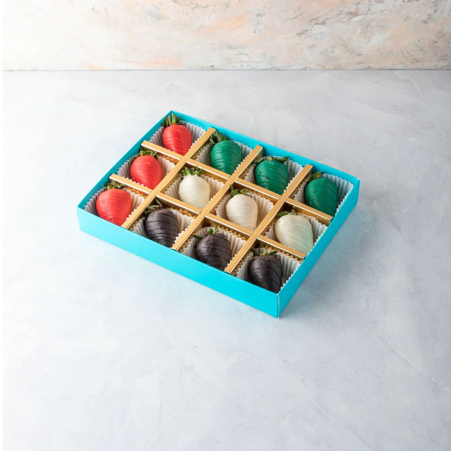 UAE National Flag Strawberries 12pcs