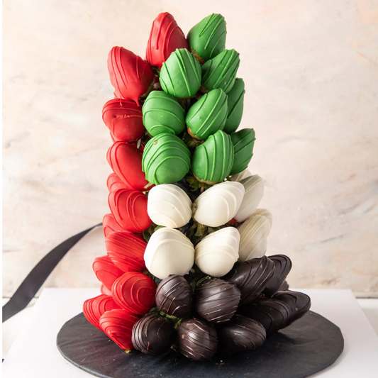 UAE National Flag Strawberries Tower
