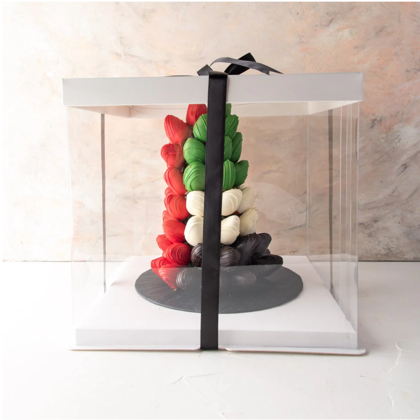 UAE National Flag Strawberries Tower
