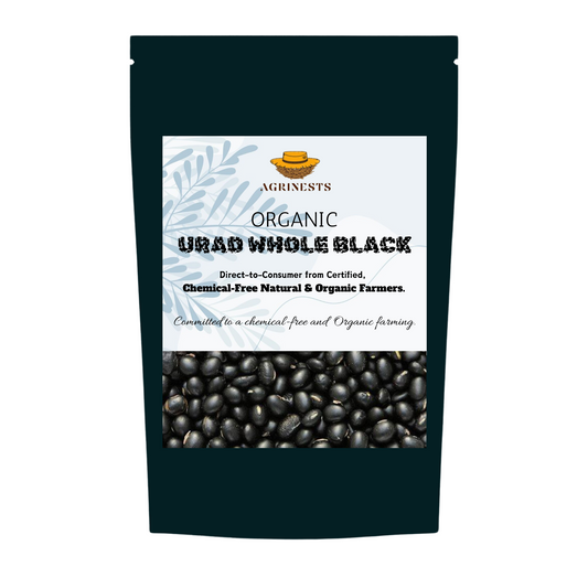 Organic Urad Whole Black 500gm