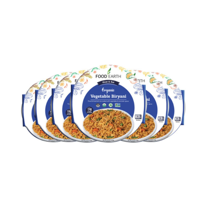 Food Earth Ready to Eat Vegetable Biryani