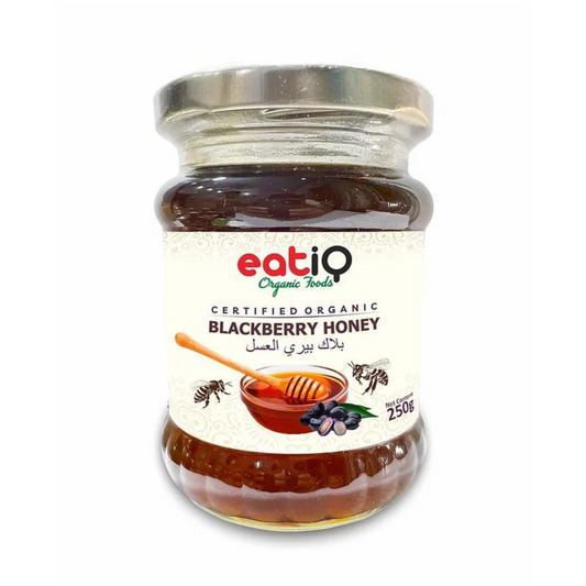 eatiQ Organic Blackberry Honey, 250gm