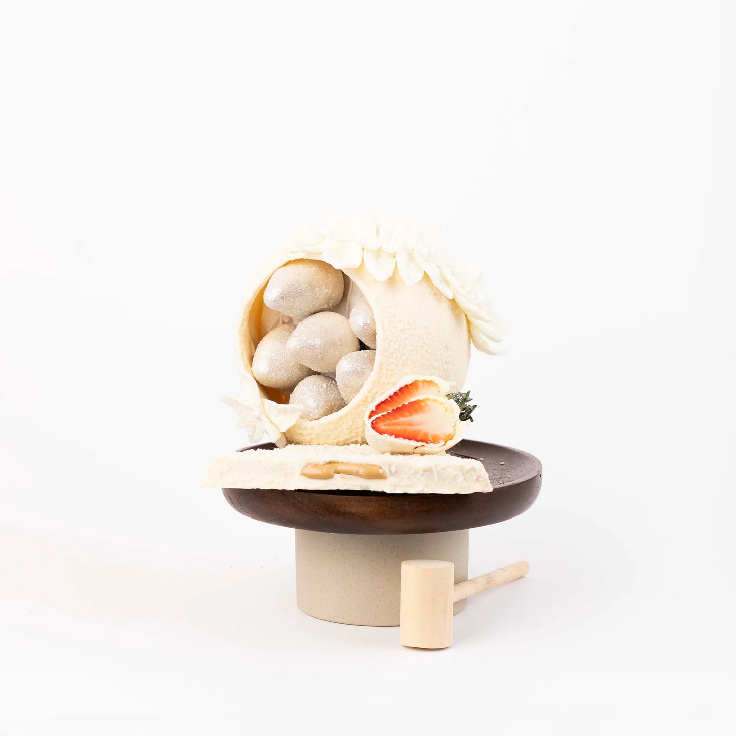 White Chocolate Star Bowl 500g