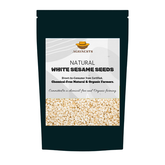 Natural White Sesame Seeds 100gm