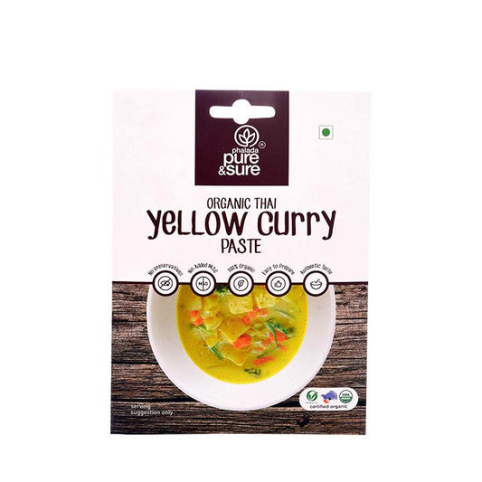 Organic Yellow Curry Paste 50gm