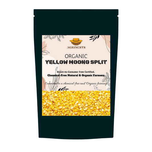 Organic Yellow Moong Split 500gm