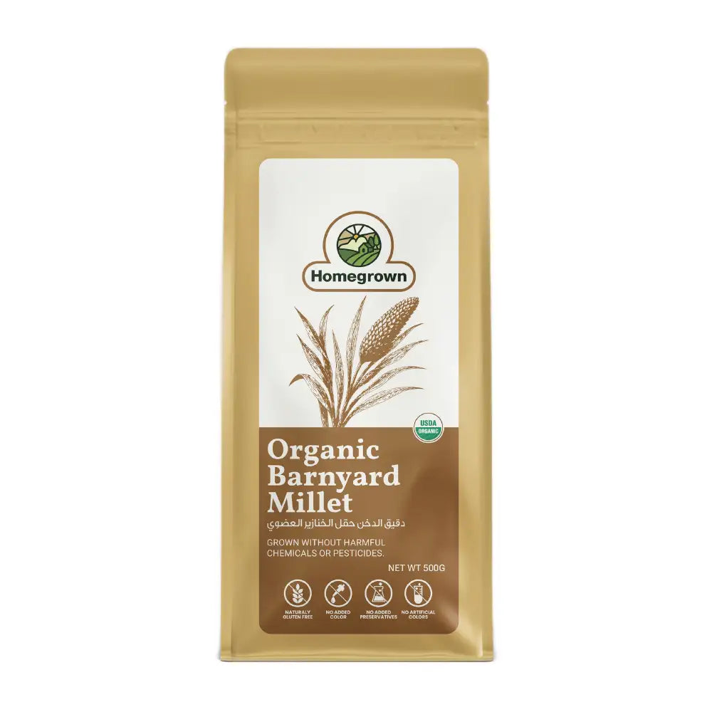 Homegrown Organic Barnyard Millet ( Samwa ) 500g