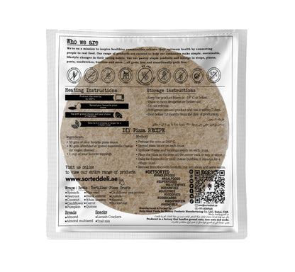 Cauliflower Pizza Crust with Pea Protein – 12.7gms Protein | Gluten Free | Pack of 2