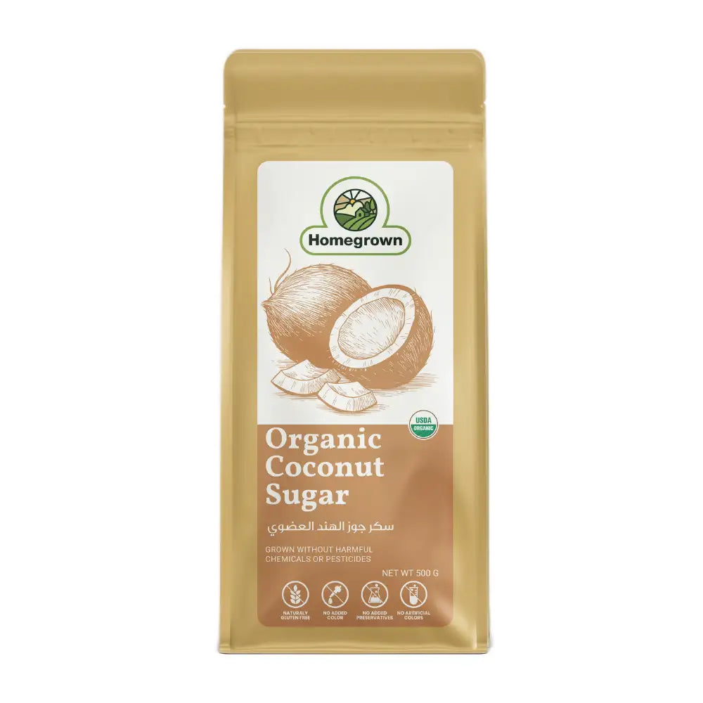 Homegrown Organic Coconut Sugar 500g
