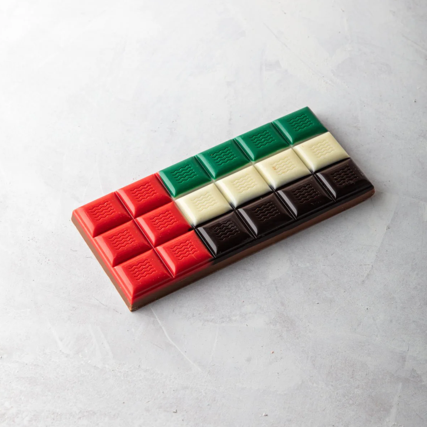 UAE Flag chocolate Bar 124g