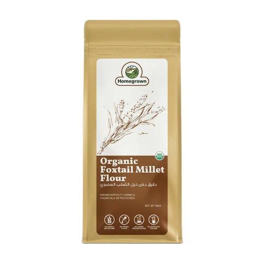 Homegrown Organic Foxtail Millet Flour ( Kangni Atta ) 500g